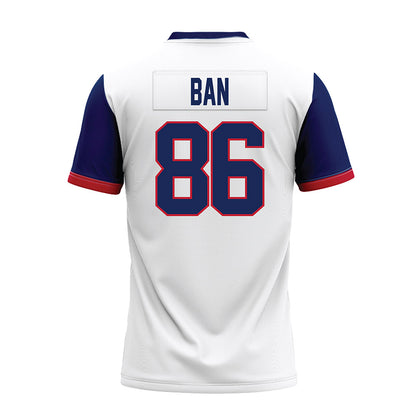 Arizona - NCAA Football : Arthur Ban - White Premium Football Jersey-1