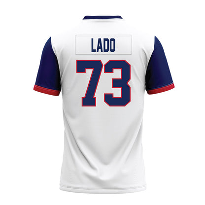 Arizona - NCAA Football : Matthew Lado - White Premium Football Jersey