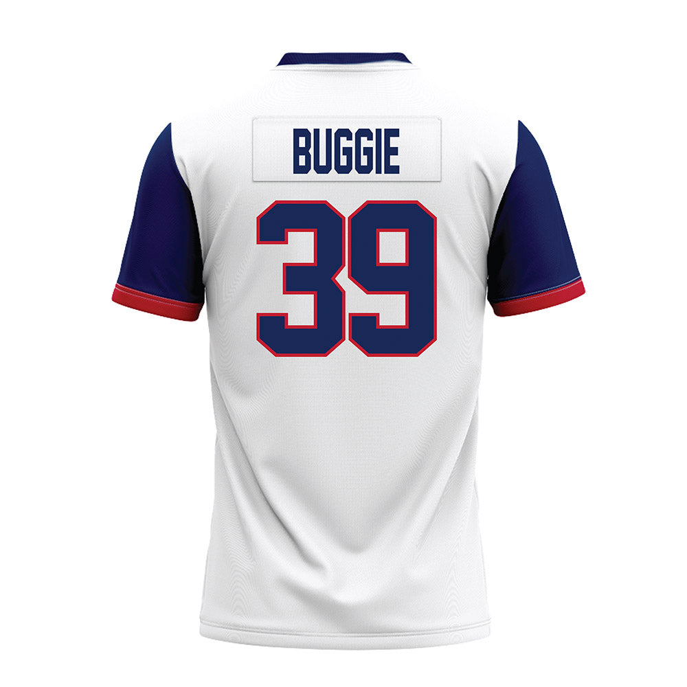 Arizona - NCAA Football : Jacob Buggie - White Premium Football Jersey-1