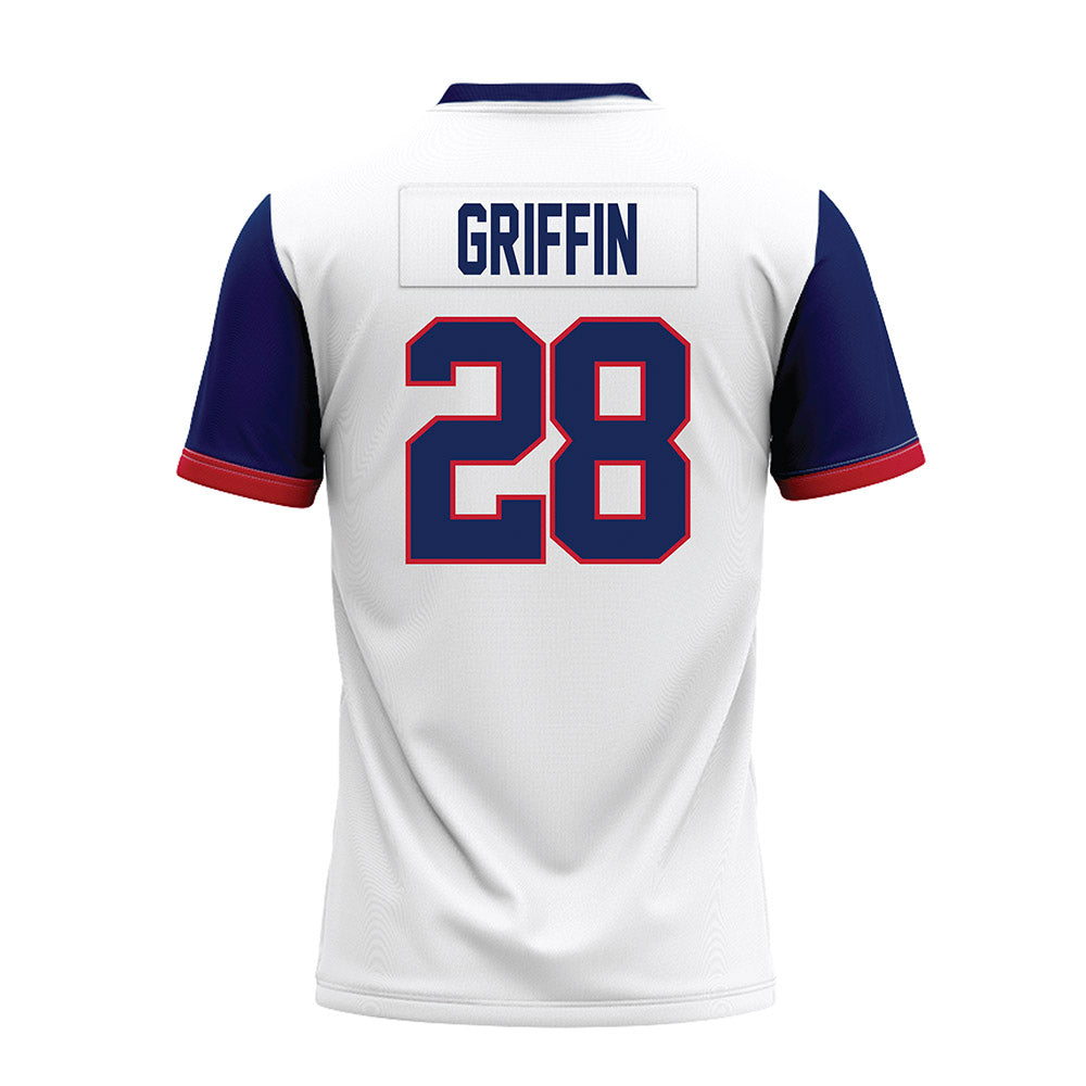 Arizona - NCAA Football : Swayde Griffin - White Premium Football Jersey-1