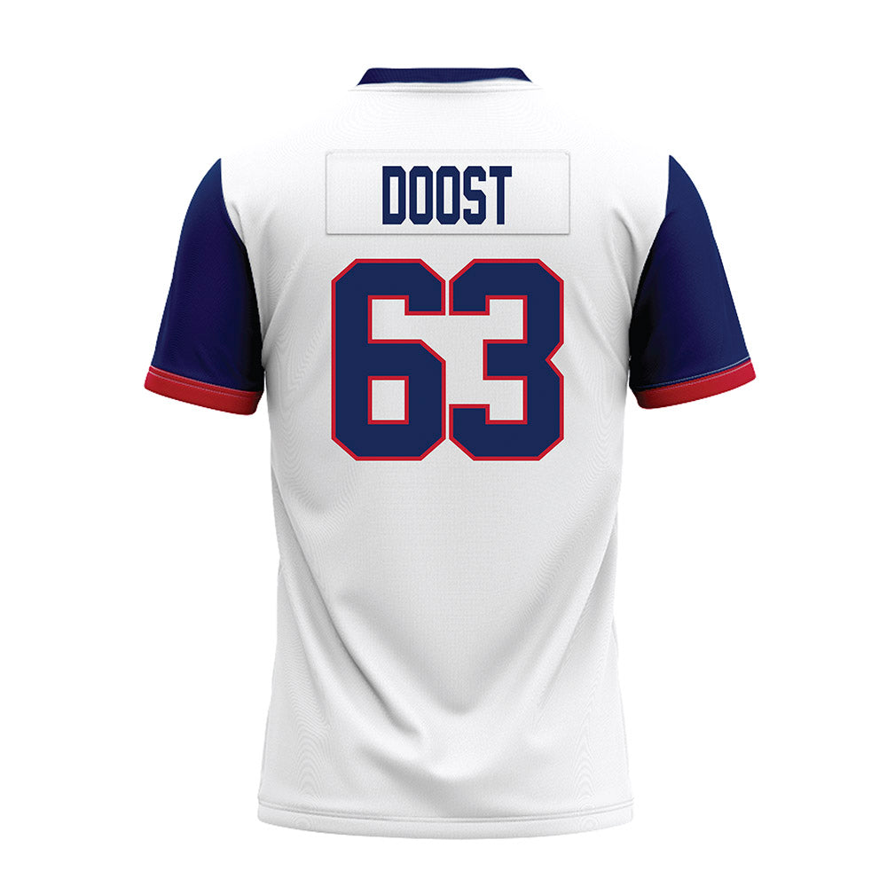 Arizona - NCAA Football : Alexander Doost - White Premium Football Jersey-1