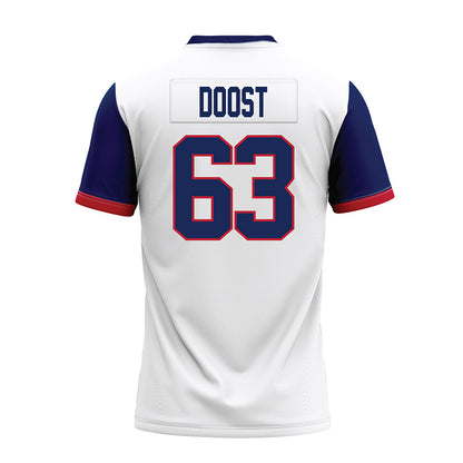 Arizona - NCAA Football : Alexander Doost - White Premium Football Jersey-1