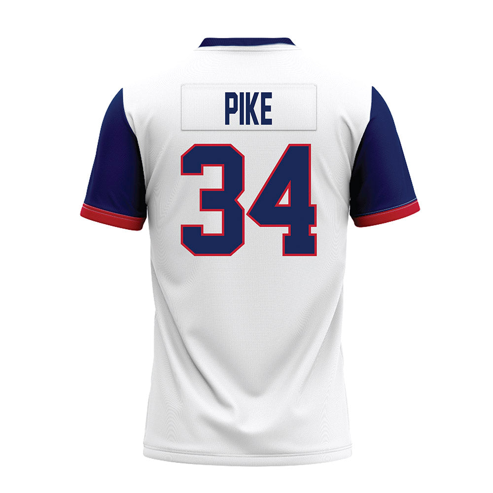 Arizona - NCAA Football : James Pike - White Premium Football Jersey-1