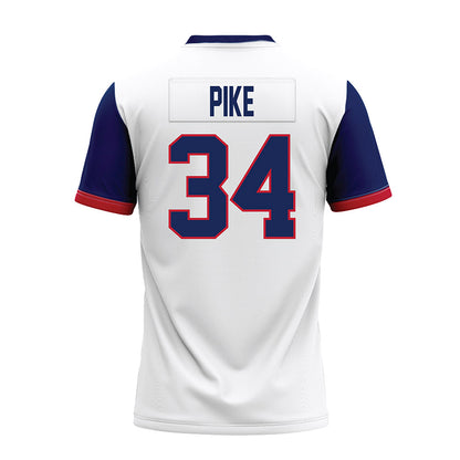 Arizona - NCAA Football : James Pike - White Premium Football Jersey-1