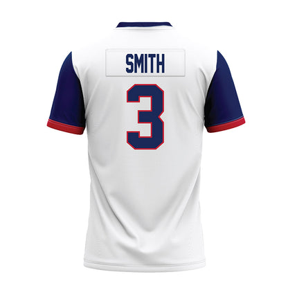 Arizona - NCAA Football : Tre Smith - White Premium Football Jersey-1