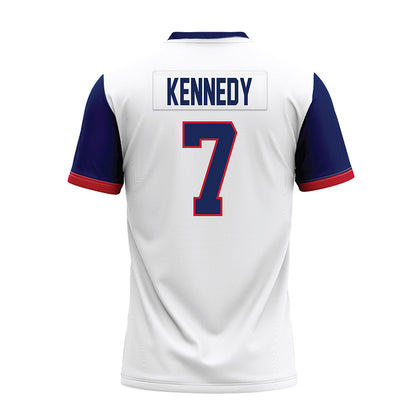 Arizona - NCAA Football : Chase Kennedy - White Premium Football Jersey-1