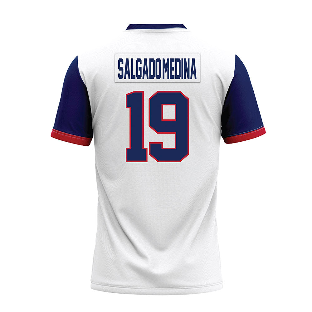 Arizona - NCAA Football : Michael Salgado-Medina - White Premium Football Jersey-1