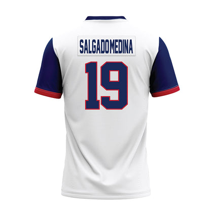 Arizona - NCAA Football : Michael Salgado-Medina - White Premium Football Jersey-1