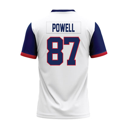 Arizona - NCAA Football : Tyler Powell - White Premium Football Jersey-1