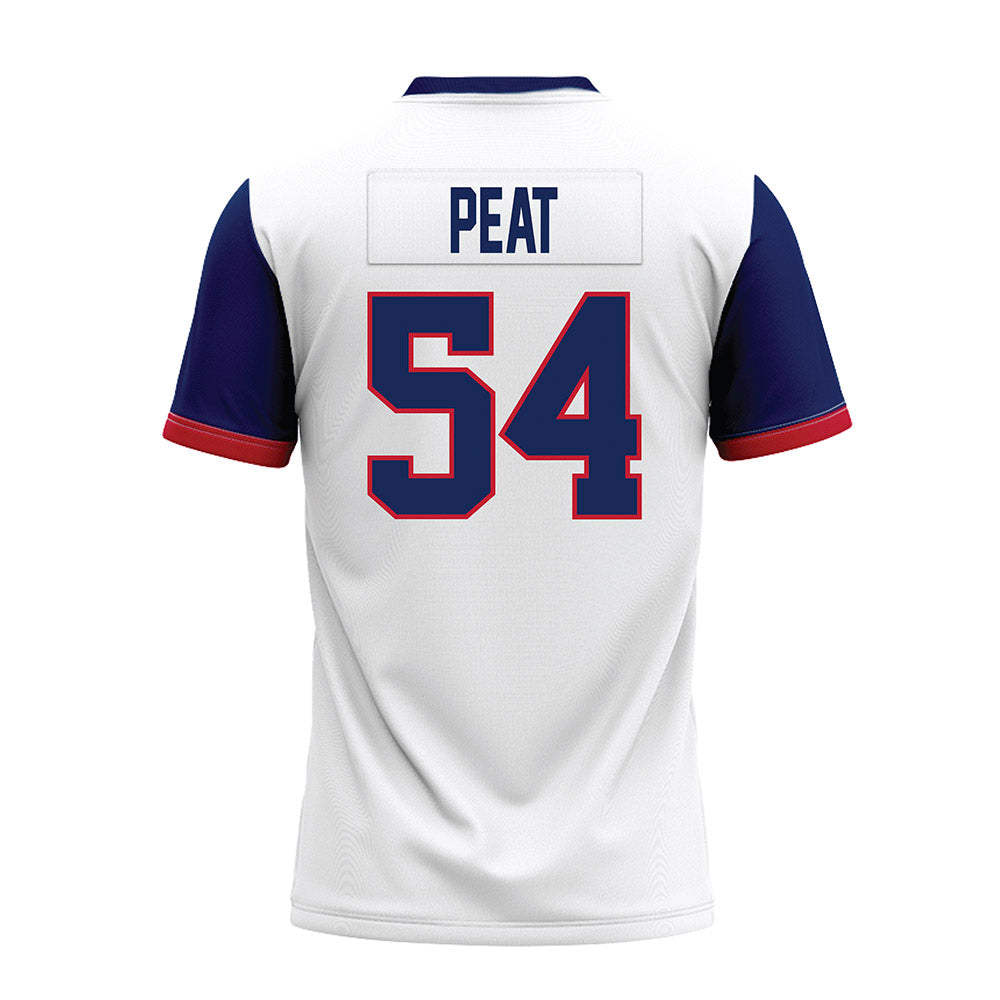 Arizona - NCAA Football : Keona Peat - White Premium Football Jersey-1