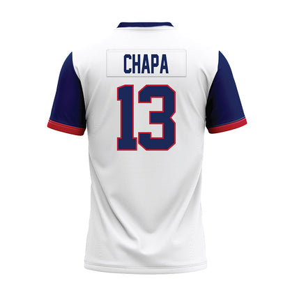 Arizona - NCAA Football : Cam Chapa - White Premium Football Jersey-1