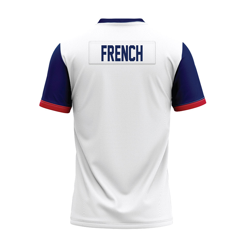 Arizona - NCAA Football : Ian French - White Premium Football Jersey-1