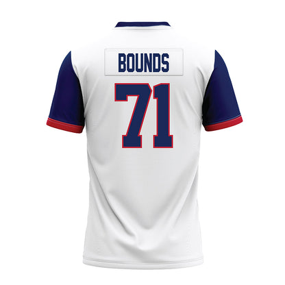 Arizona - NCAA Football : Tristan Bounds - White Premium Football Jersey-1