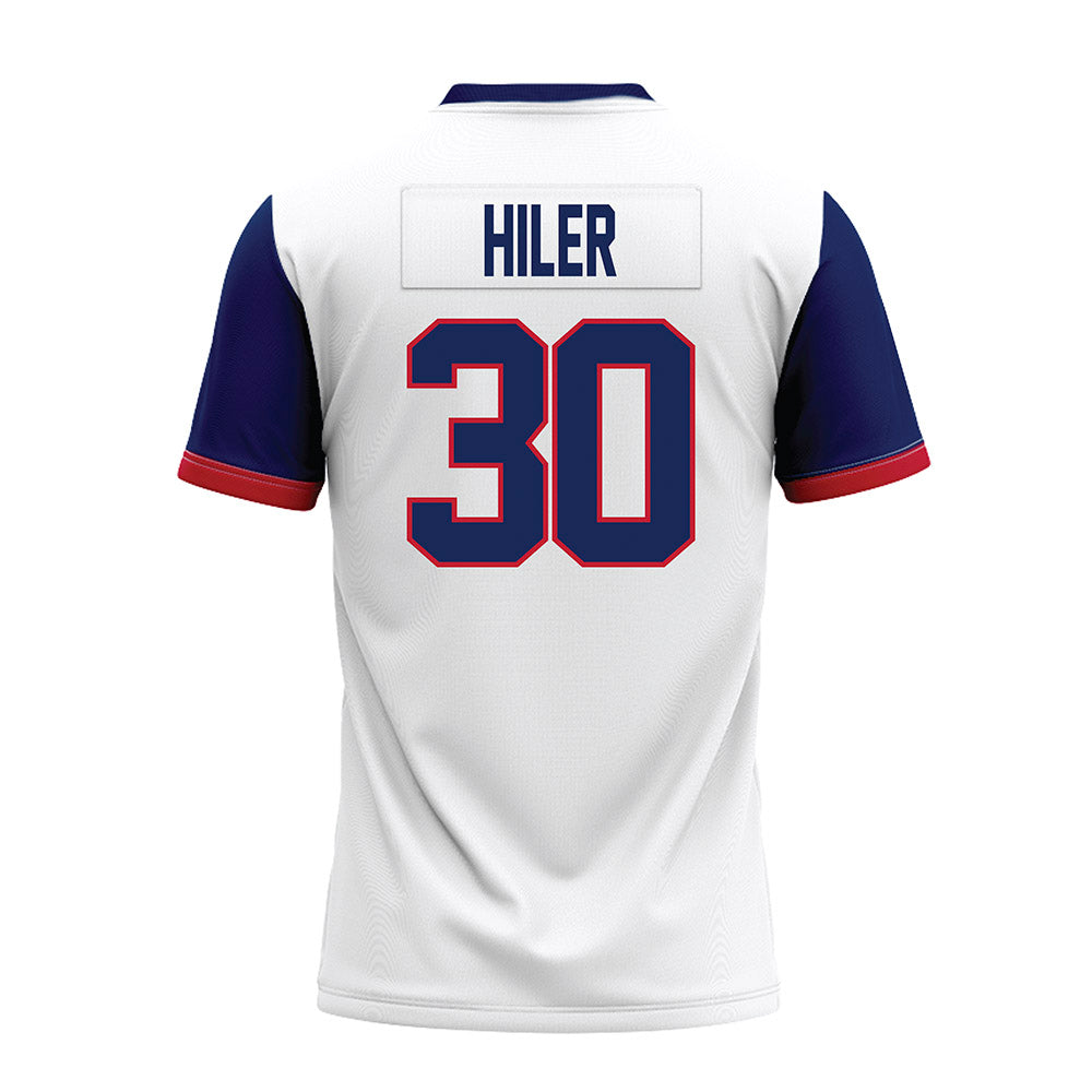Arizona - NCAA Football : Xaier Hiler - White Premium Football Jersey-1