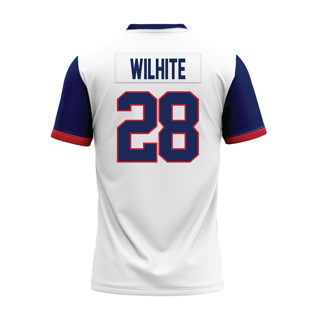 Arizona - NCAA Football : Anthony Wilhite - White Premium Football Jersey-1