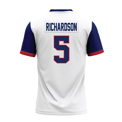 Arizona - NCAA Football : Gio Richardson - White Premium Football Jersey-1