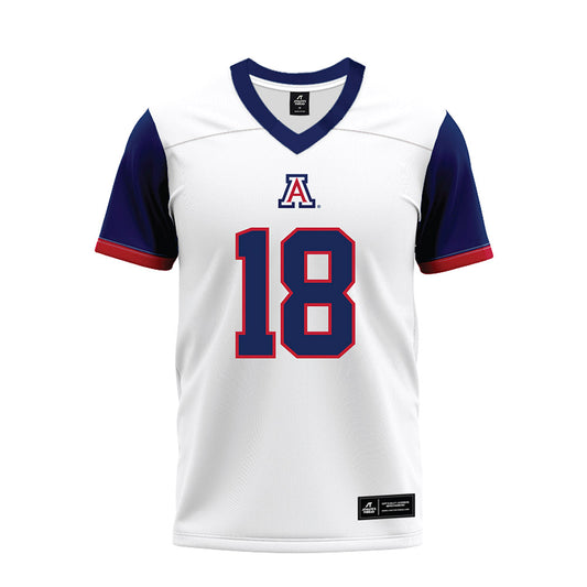 Arizona - NCAA Football : Brandon Phelps - White Premium Football Jersey-0