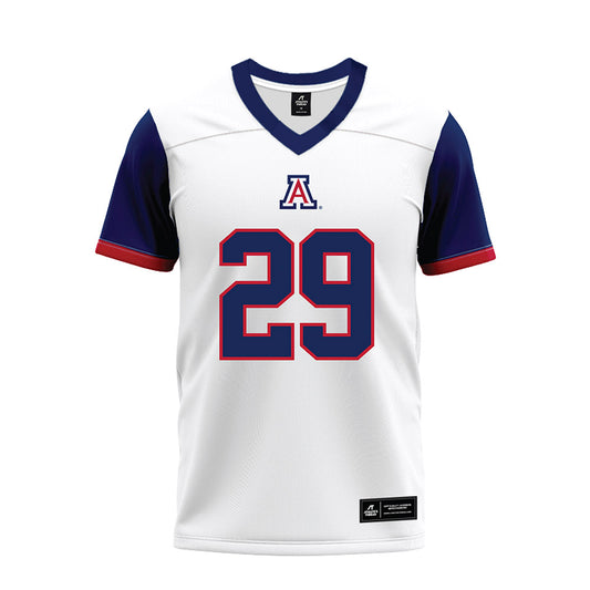 Arizona - NCAA Football : Jaden Parker - White Premium Football Jersey-0