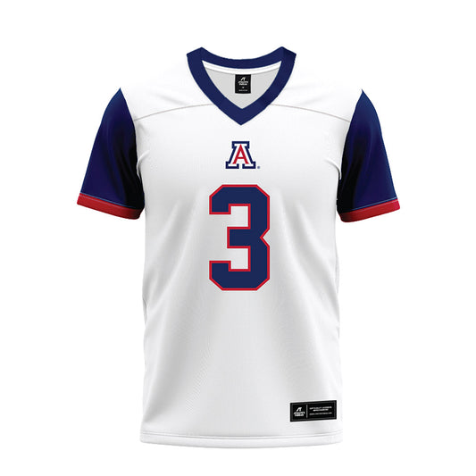 Arizona - NCAA Football : Tre Smith - White Premium Football Jersey-0