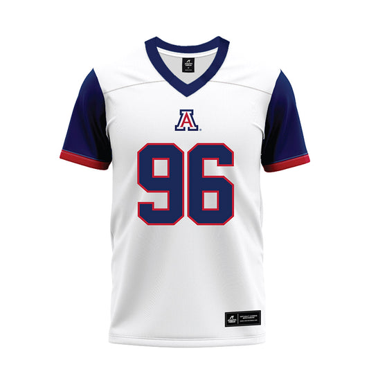 Arizona - NCAA Football : Zac Siulepa - White Premium Football Jersey-0