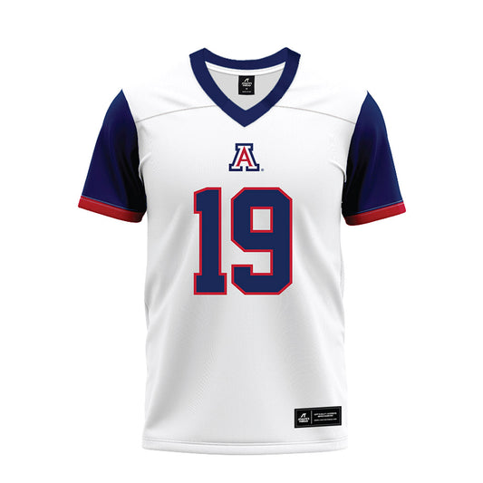 Arizona - NCAA Football : Xavier Jordan - White Premium Football Jersey-0