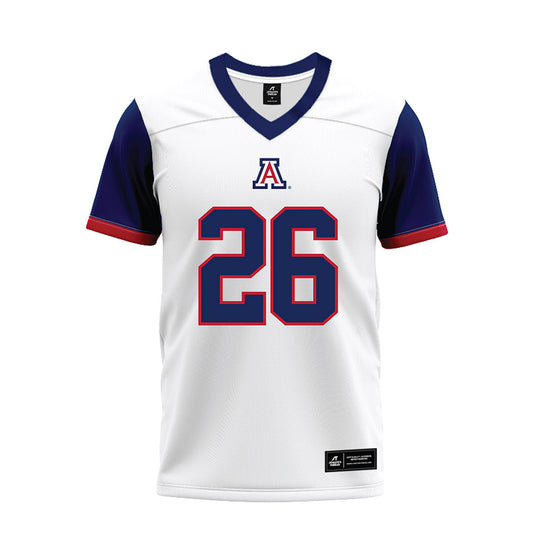 Arizona - NCAA Football : Coleman Patmon - White Premium Football Jersey-0