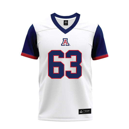 Arizona - NCAA Football : Alex Doost - White Premium Football Jersey-0