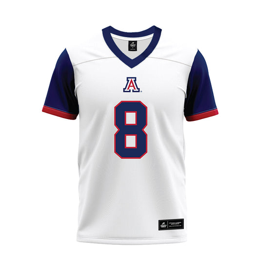 Arizona - NCAA Football : Jay’Vion Cole - White Premium Football Jersey-0