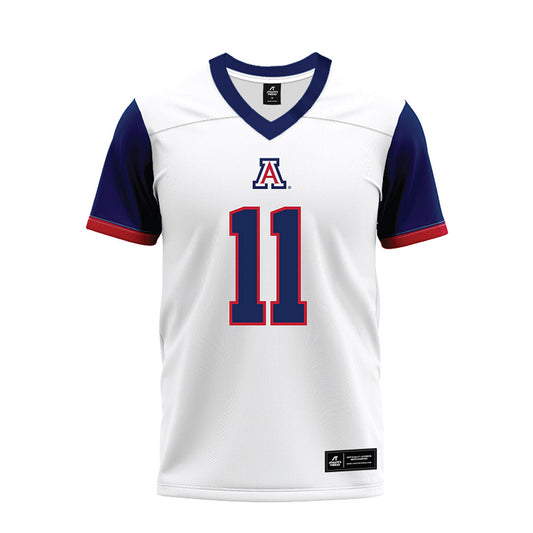 Arizona - NCAA Football : Christopher Hunter - White Premium Football Jersey-0