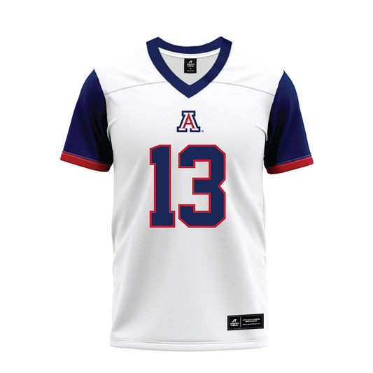 Arizona - NCAA Football : Cam Chapa - White Premium Football Jersey-0