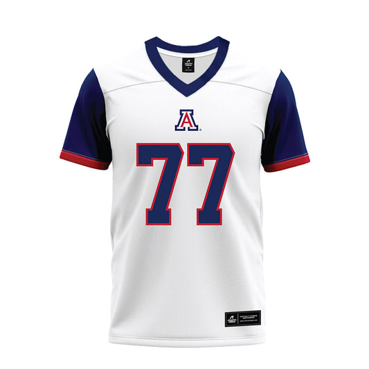 Arizona - NCAA Football : Michael Wooten - White Premium Football Jersey-0
