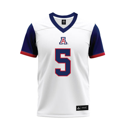 Arizona - NCAA Football : Gio Richardson - White Premium Football Jersey-0