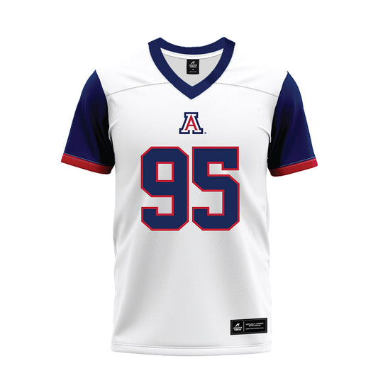 Arizona - NCAA Football : Leroy Palu - White Premium Football Jersey-0