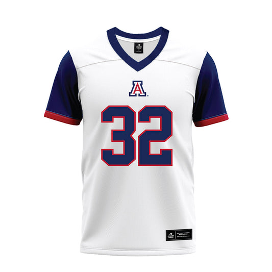 Arizona - NCAA Football : Nela Taliauli - White Premium Football Jersey-0