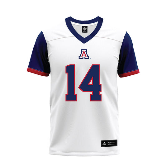 Arizona - NCAA Football : Hannibal Navies II - White Premium Football Jersey-0