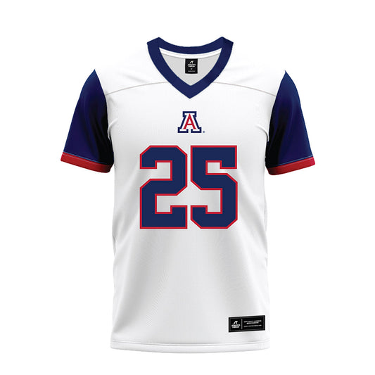 Arizona - NCAA Football : Zuri Watson - White Premium Football Jersey-0