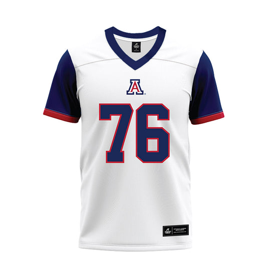 Arizona - NCAA Football : Khalil Sanogo - White Premium Football Jersey-0