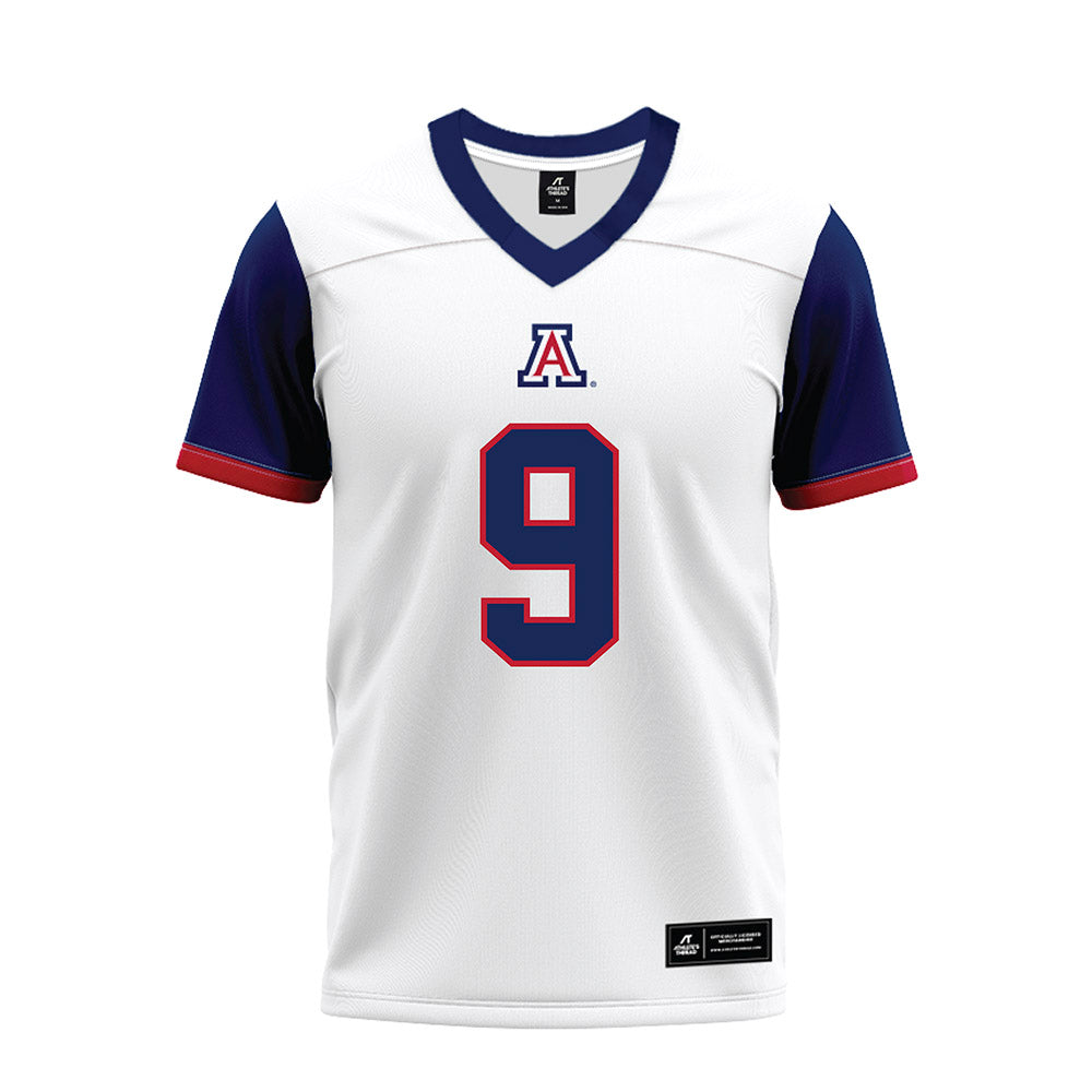 Arizona - NCAA Football : Oscar Rios - White Premium Football Jersey-0