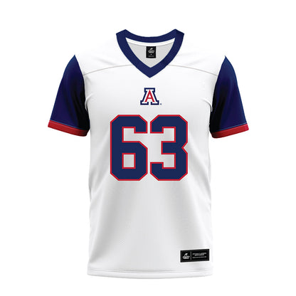 Arizona - NCAA Football : Alexander Doost - White Premium Football Jersey-0