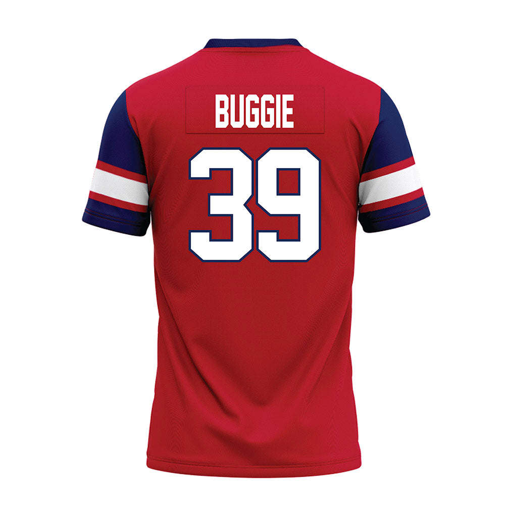 Arizona - NCAA Football : Jacob Buggie - Red Premium Football Jersey-1