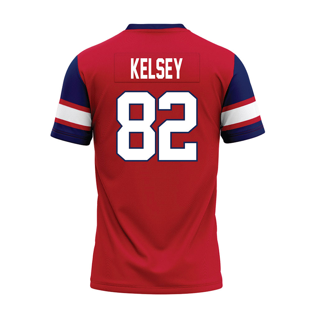 Arizona - NCAA Football : Landon Kelsey - Red Premium Football Jersey-1