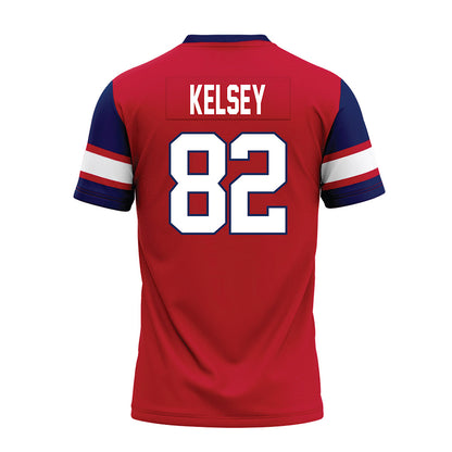 Arizona - NCAA Football : Landon Kelsey - Red Premium Football Jersey-1