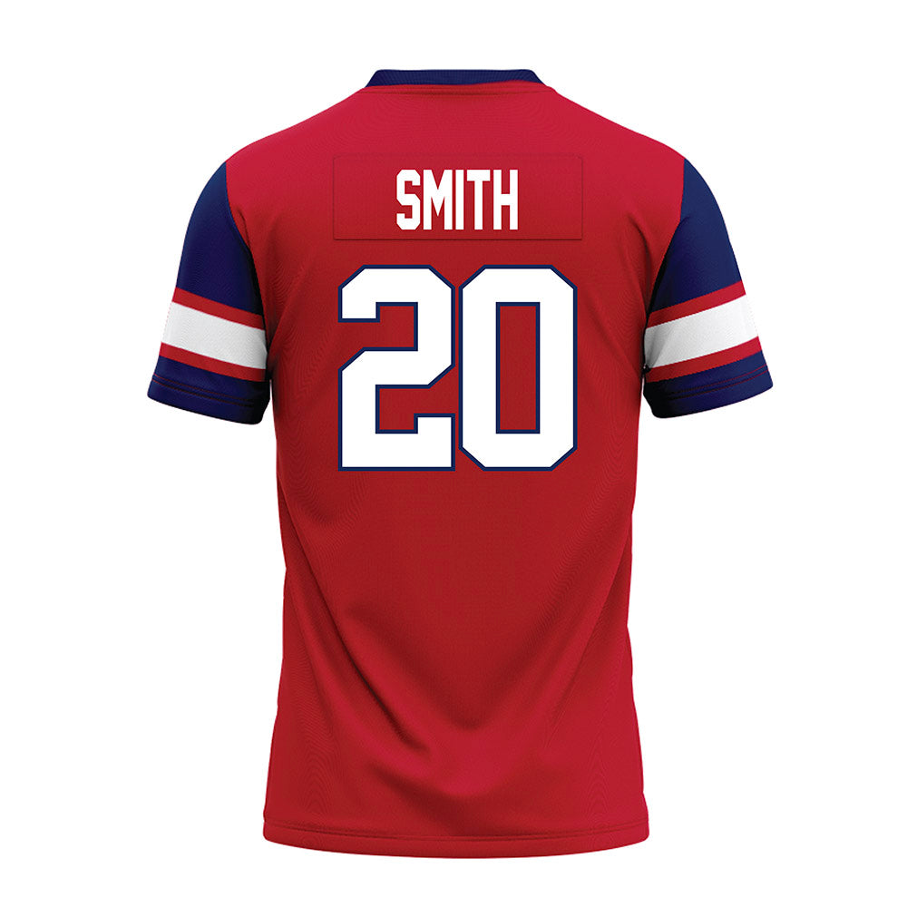 Arizona - NCAA Football : Caleb Smith - Red Premium Football Jersey-1