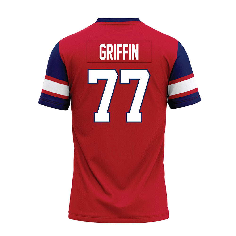 Arizona - NCAA Football : Jake Griffin - Red Premium Football Jersey-1