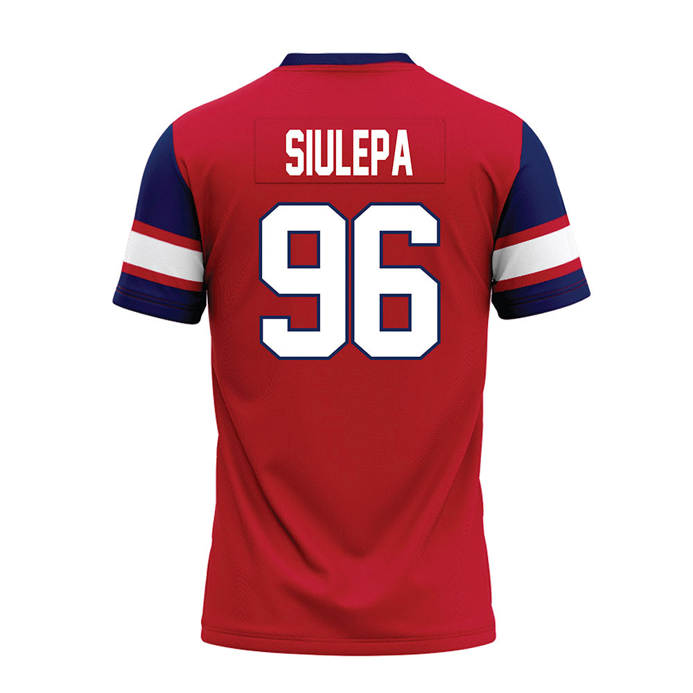 Arizona - NCAA Football : Zac Siulepa - Red Premium Football Jersey-1
