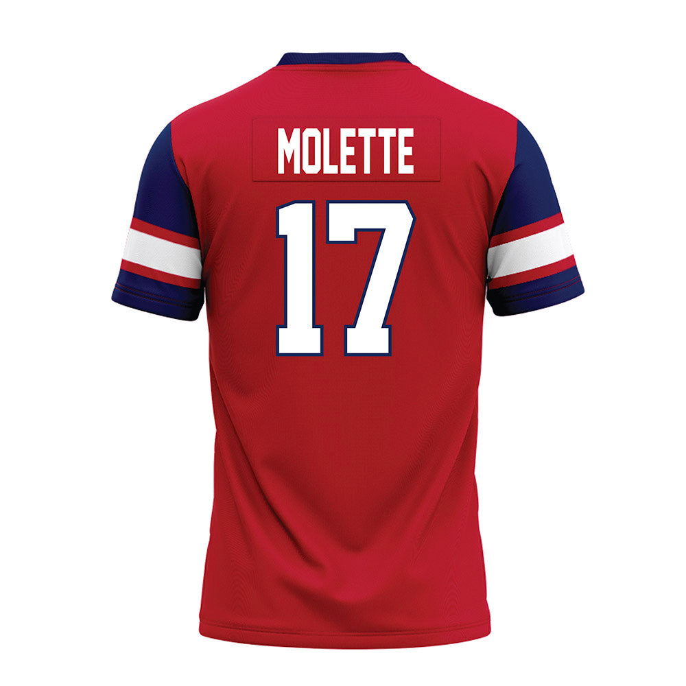 Arizona - NCAA Football : Lee Molette - Red Premium Football Jersey-1