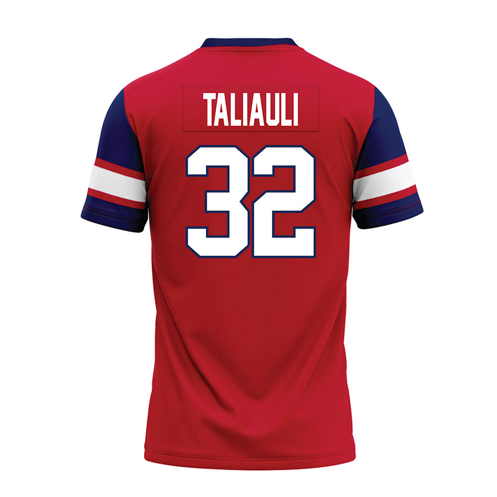 Arizona - NCAA Football : Nela Taliauli - Red Premium Football Jersey-1