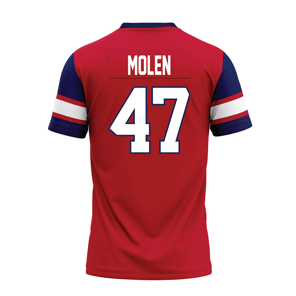 Arizona - NCAA Football : Broden Molen - Red Premium Football Jersey-1