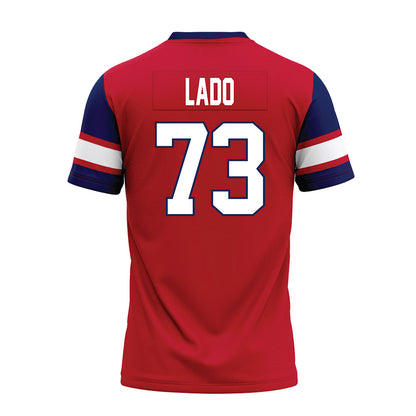 Arizona - NCAA Football : Matthew Lado - Red Premium Football Jersey
