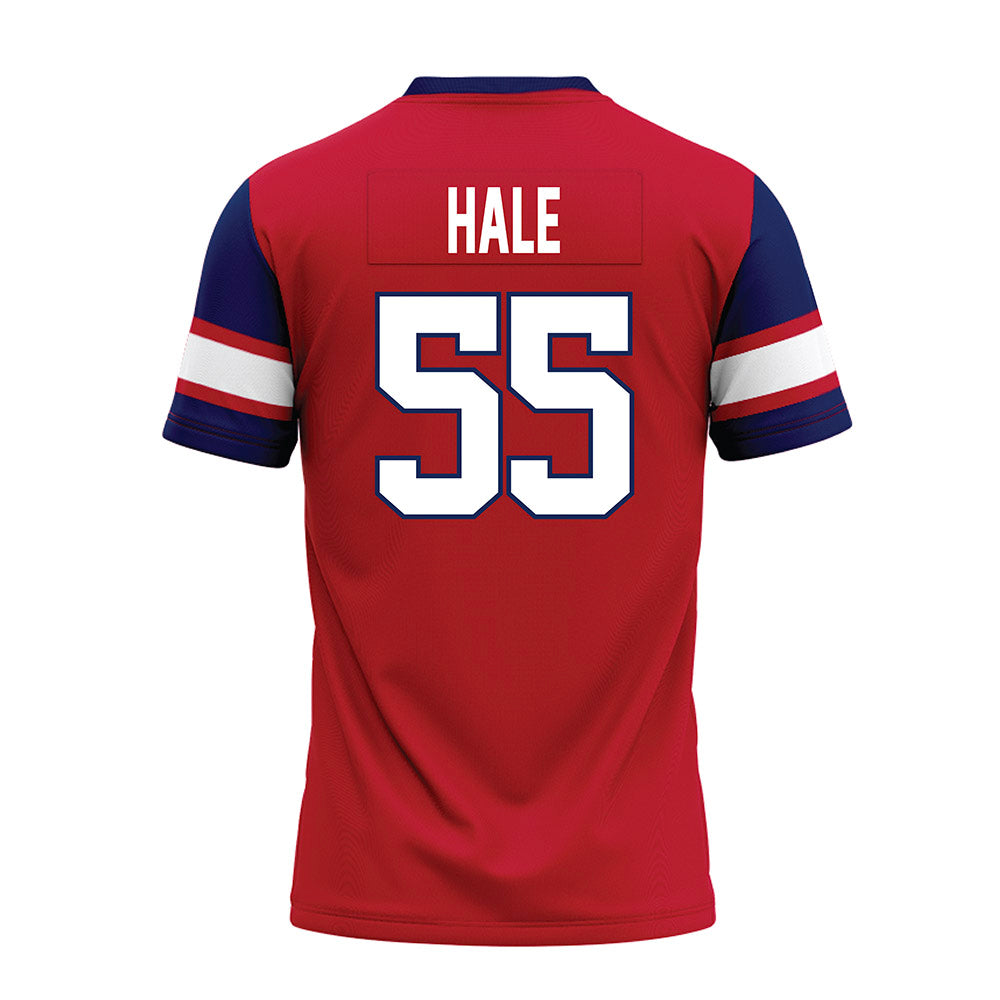 Arizona - NCAA Football : Nate Hale - Red Premium Football Jersey-1